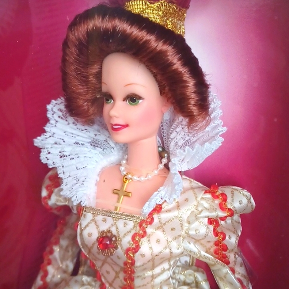 1994 Elizabethan Queen Barbie Doll The Great Eras Collection Special Mattel - Picture 4 of 13